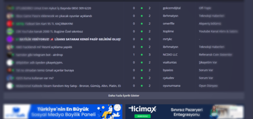 R10 Forum Hesap Silme