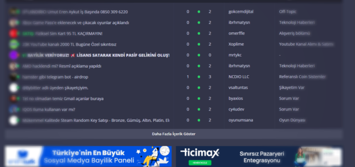 R10 Forum Hesap Silme